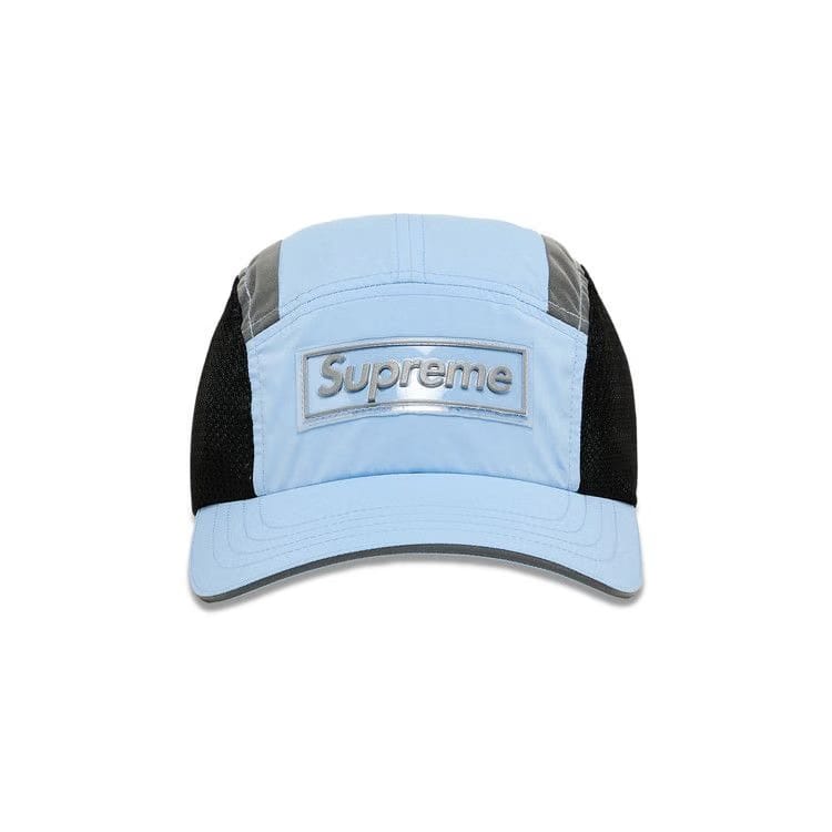 Supreme Side Mesh Camp Cap Light Blue