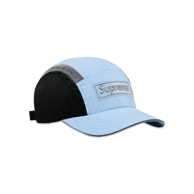 Supreme Side Mesh Camp Cap Light Blue