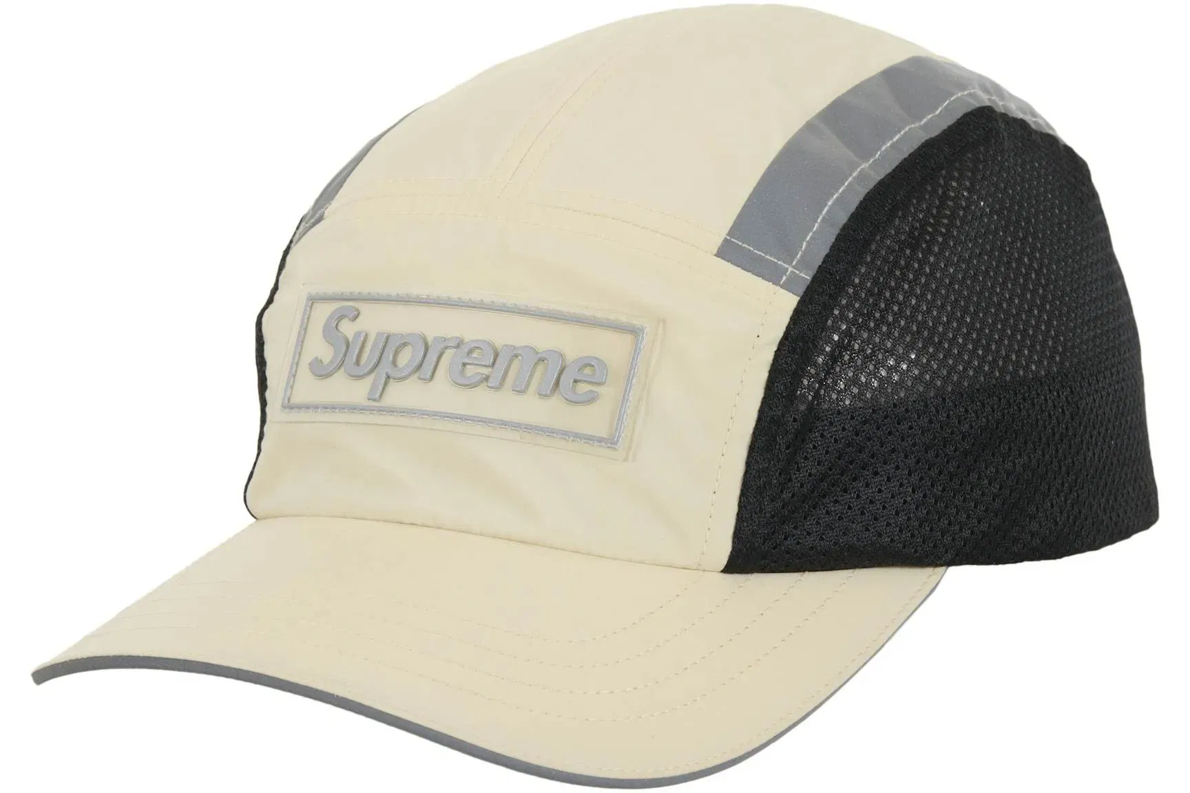 Supreme Side Mesh Camp Cap Light Yellow