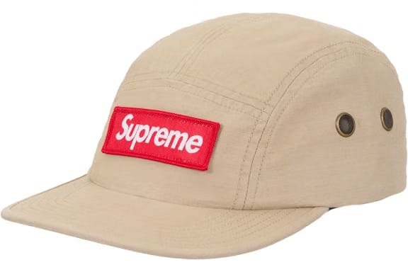 Supreme Military Camp Cap (SS25) Tan