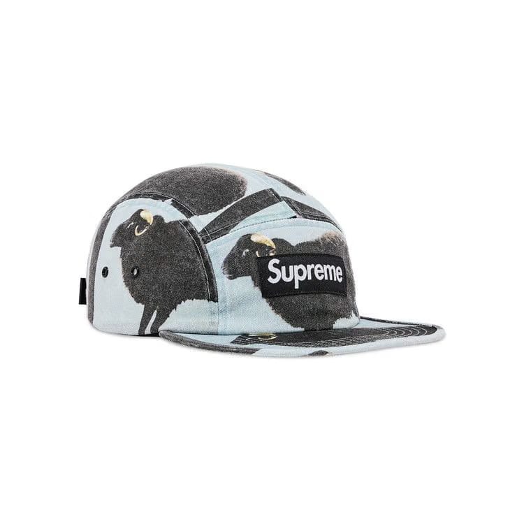 Supreme Damien Hirst Camp Cap Black