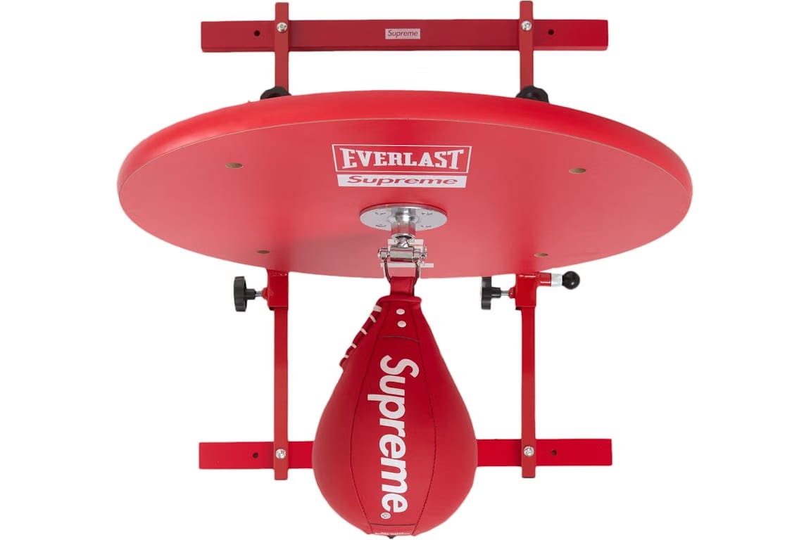 Supreme Everlast Speed Bag & Platform Red