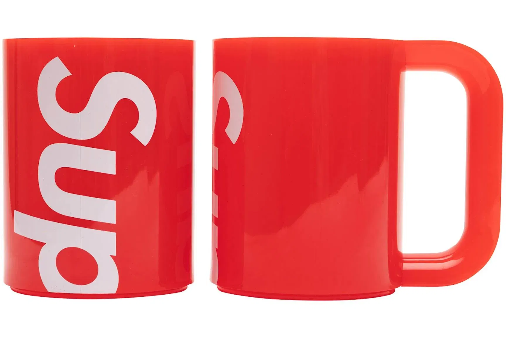 Supreme Heller Mugs (Set of 2) Red