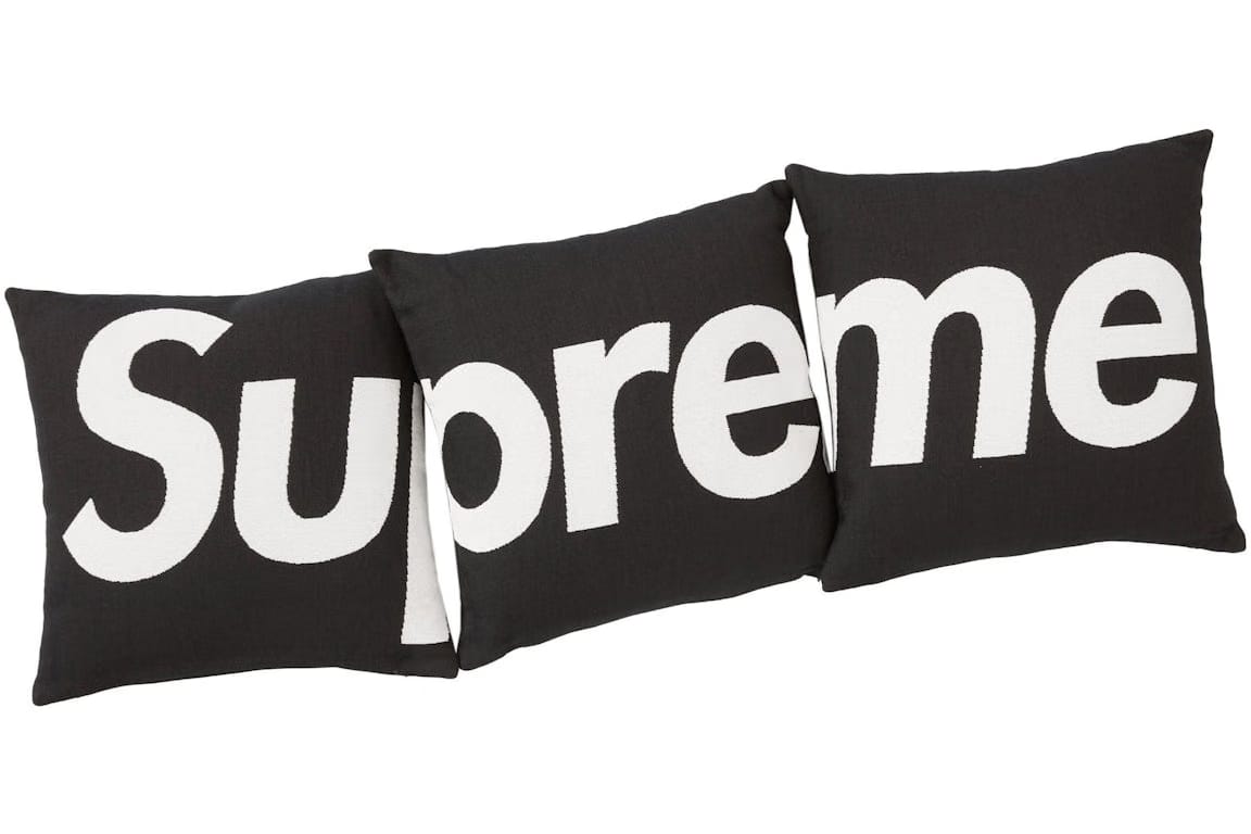 Supreme Jules Pansu Pillow (Set of 3) Black