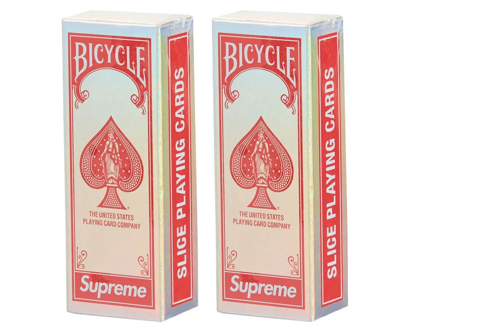 Supreme Bicycle Holographic Slice Cards (Set of 2) Holographic