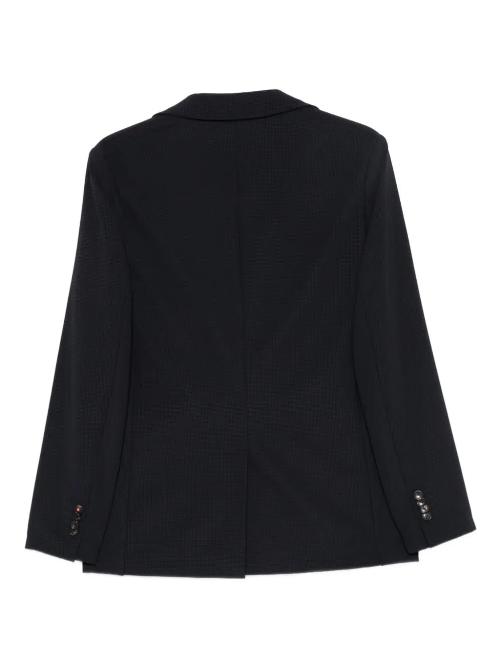 pinstripe button-fastening blazer