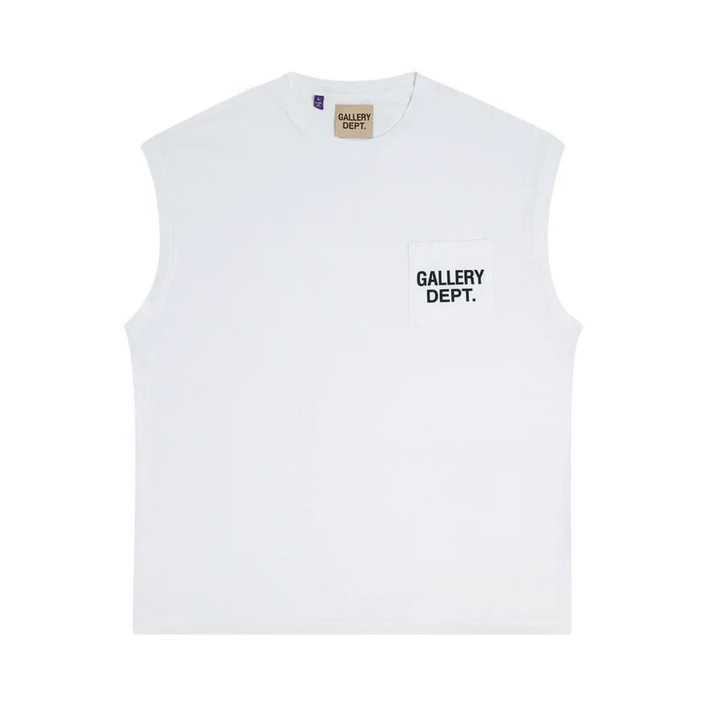 Gallery Dept. Augi Sleeveless T-Shirt White