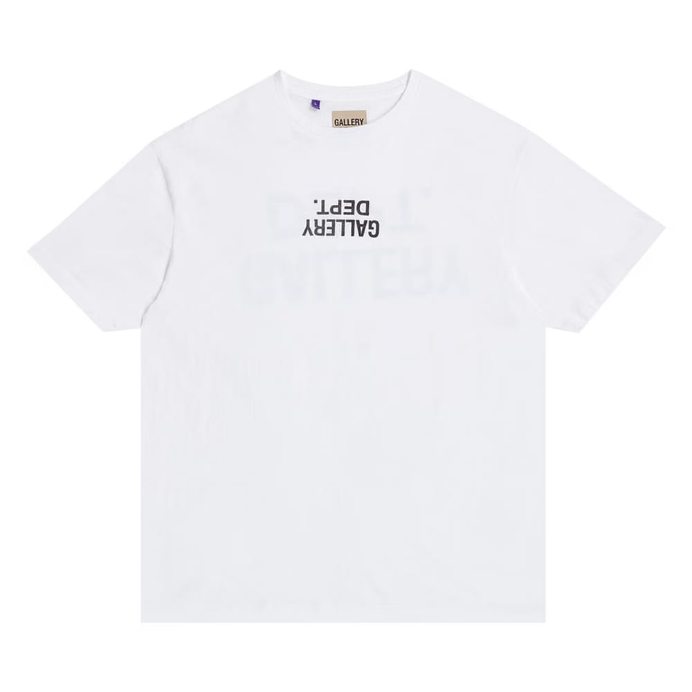GALLERY DEPT ‘UPSIDE DOWN’ TEE - WHITE