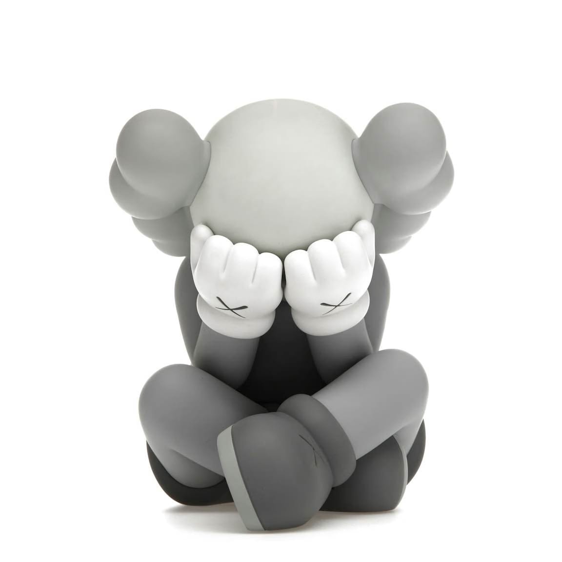 KAWS Separated Vinyl Figure Grey