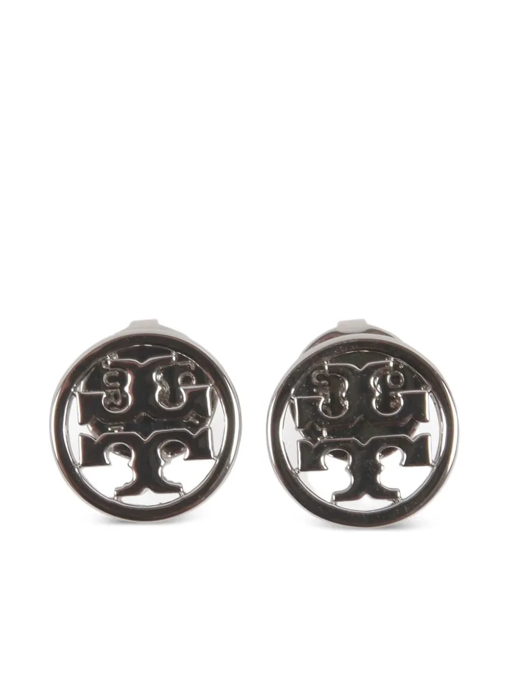 logo-detail stud earrings