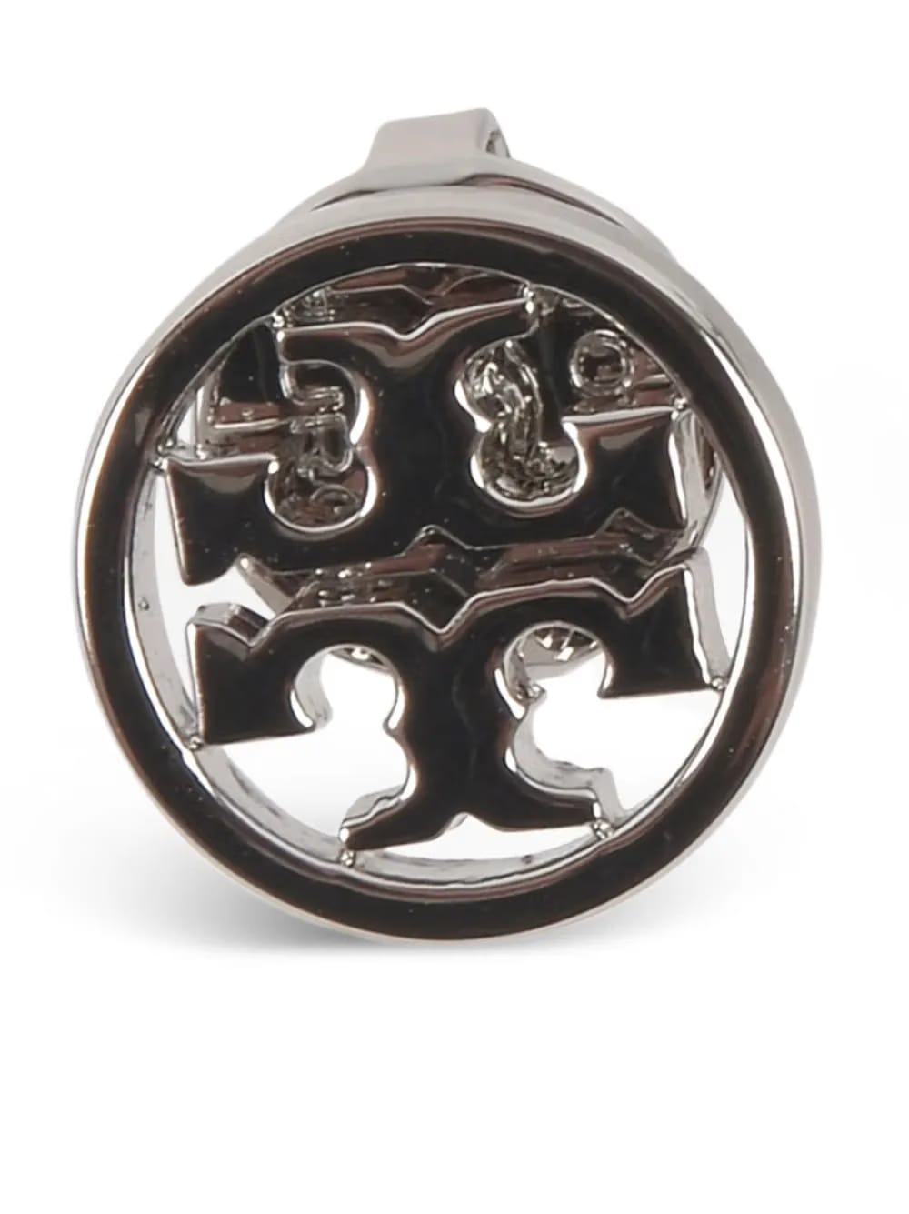 logo-detail stud earrings