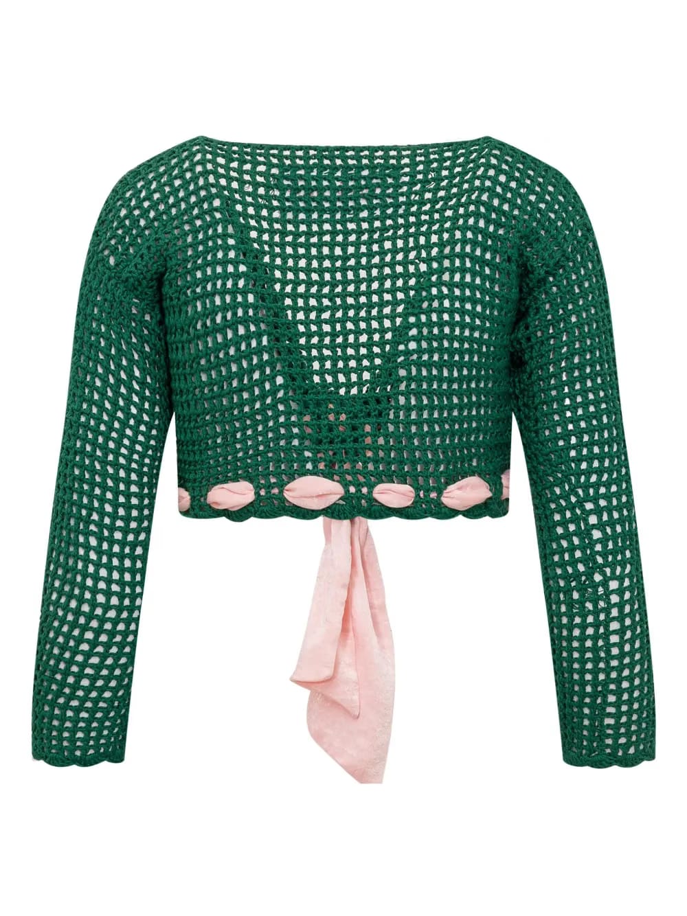 knot-detail blouse