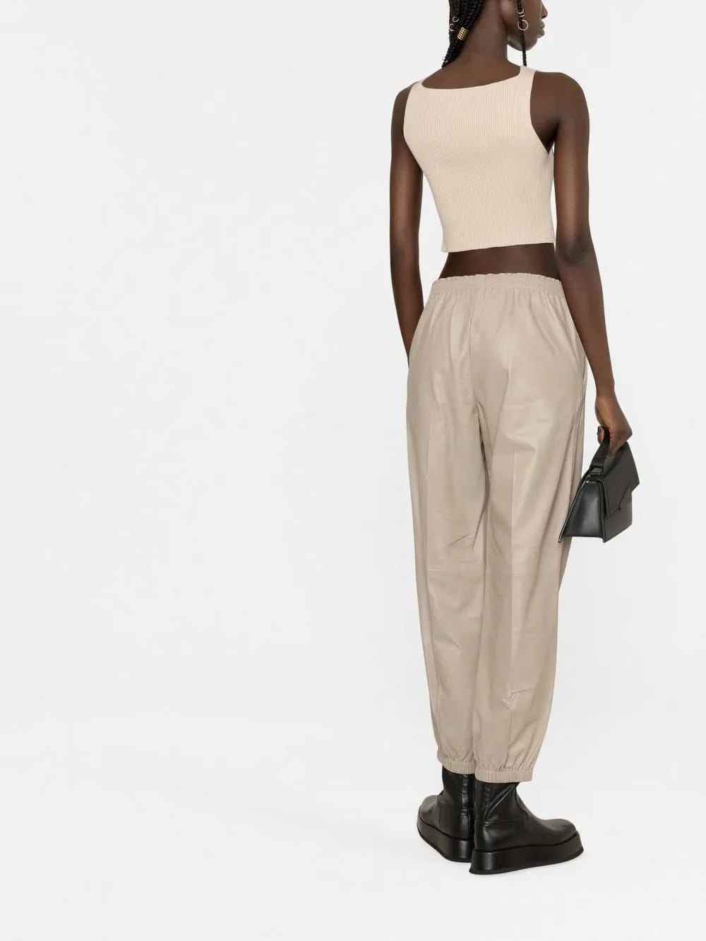 Viscount leather trousers