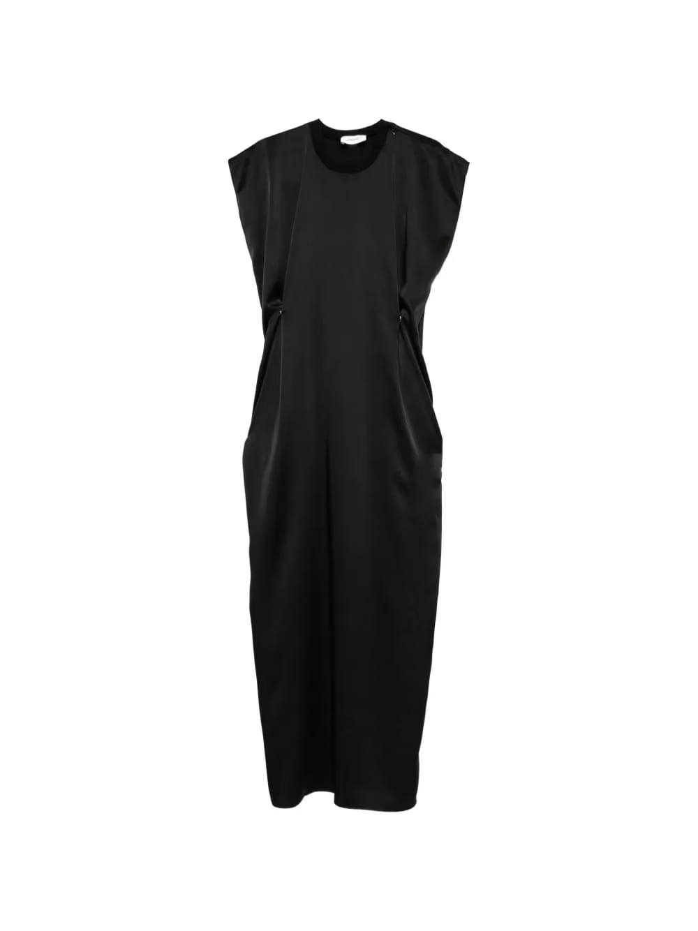 black maxi dress