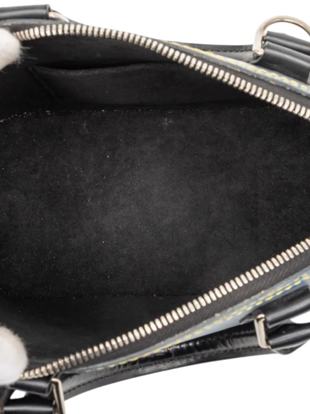 2016 Epi Denim Alma BB satchel