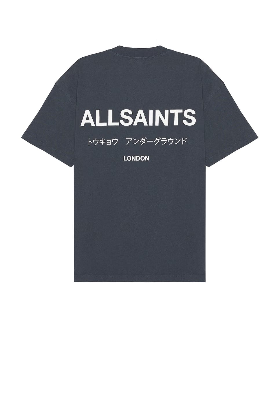 ALL SAINTS UNDERGROUND SS CREW GARNET BLUE