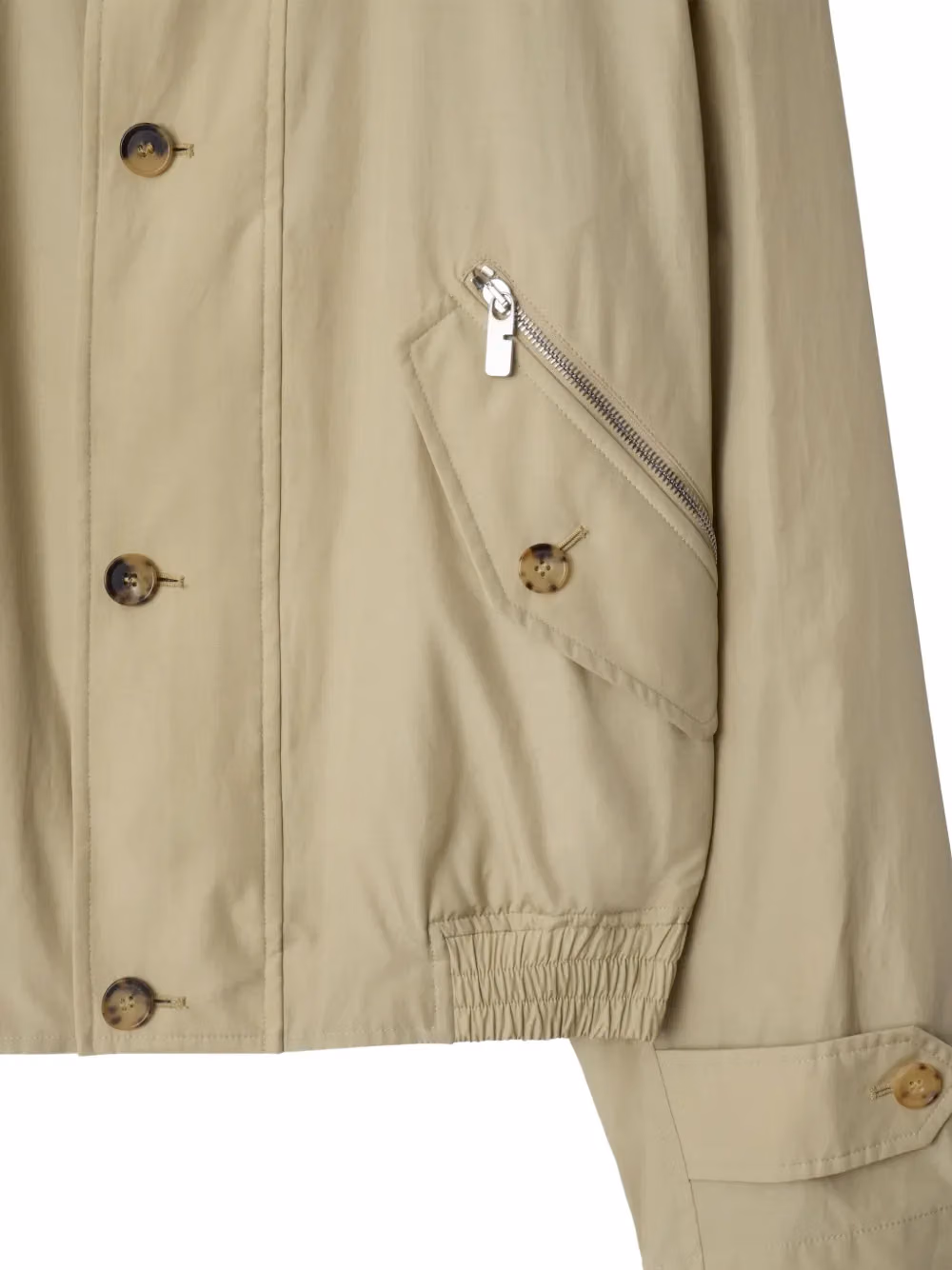 high-neck jacket
