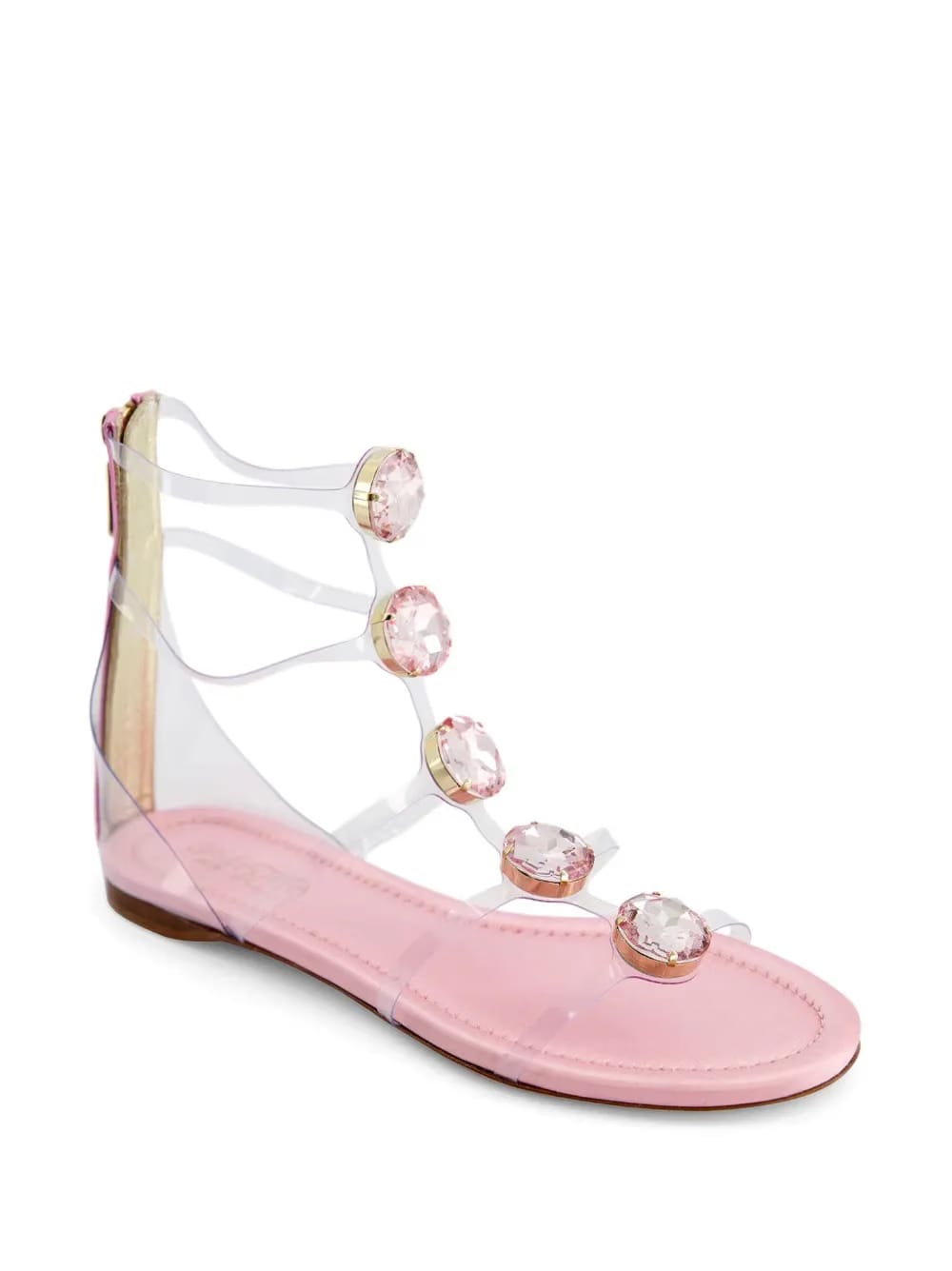 Diamond Clash flat sandals