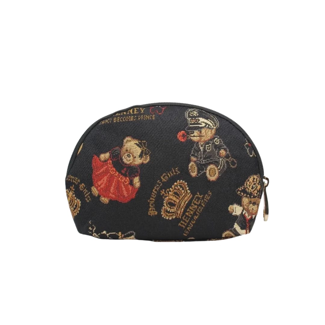 Crown Bear Makeup Pouch (HW-123-MP-CRB)