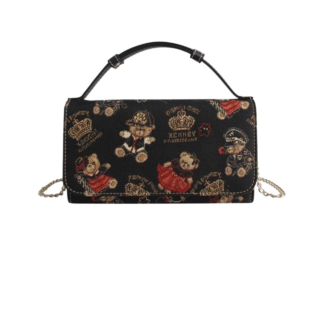 Crown Bear Purse (HW-069-CLT-CRB)