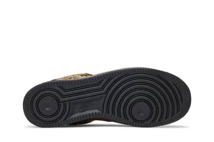 Louis Vuitton x Nike Air Force 1 By Virgil Abloh Metallic Gold