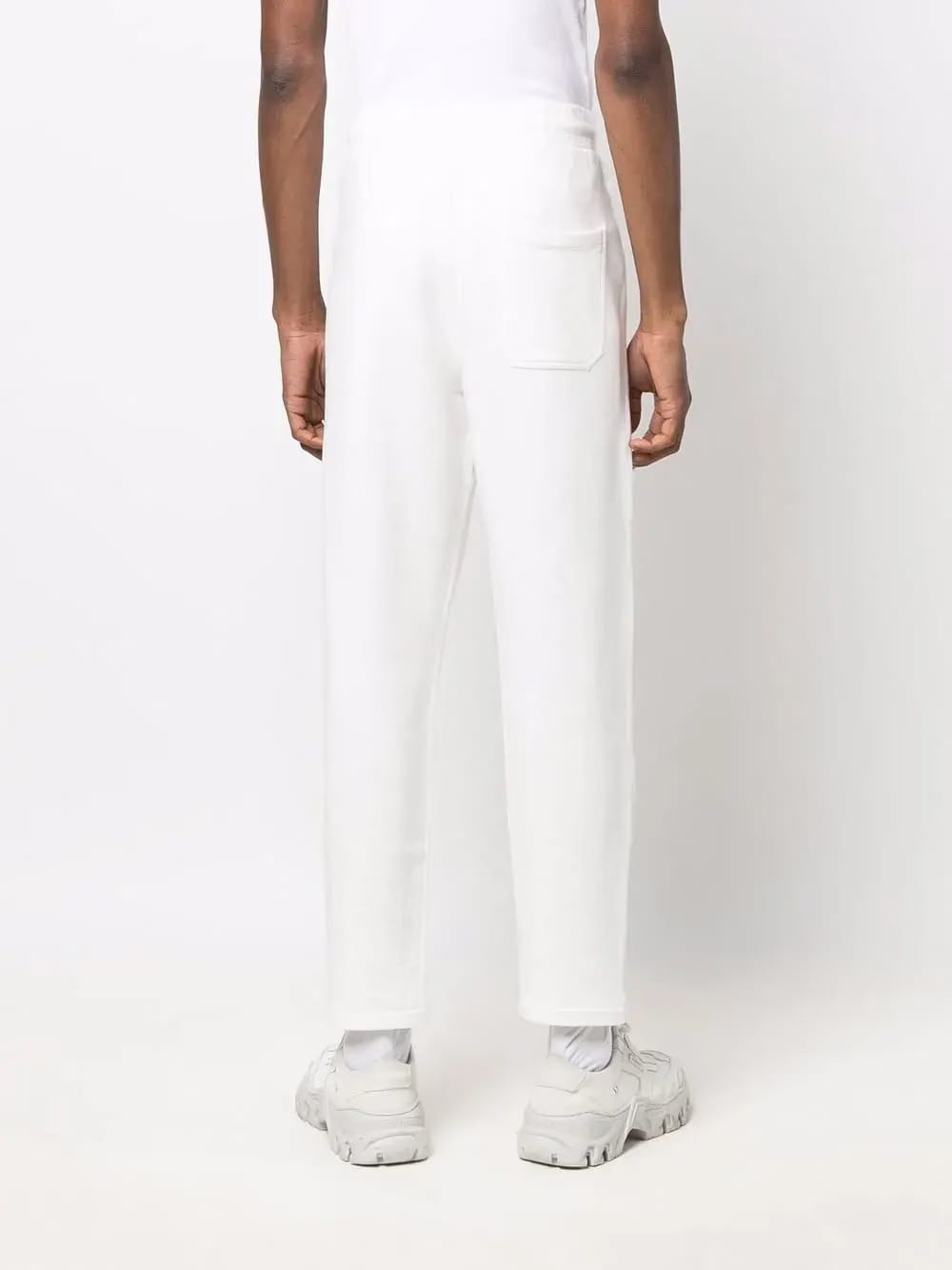 star print track pants