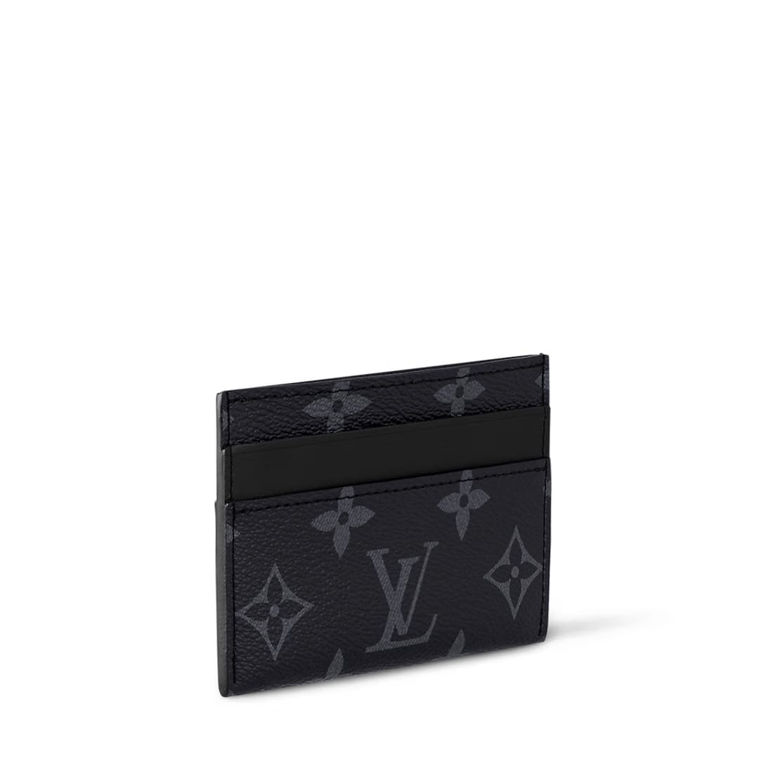 Louis Vuitton M62170 Double Card Holder (Monogram Eclipse)