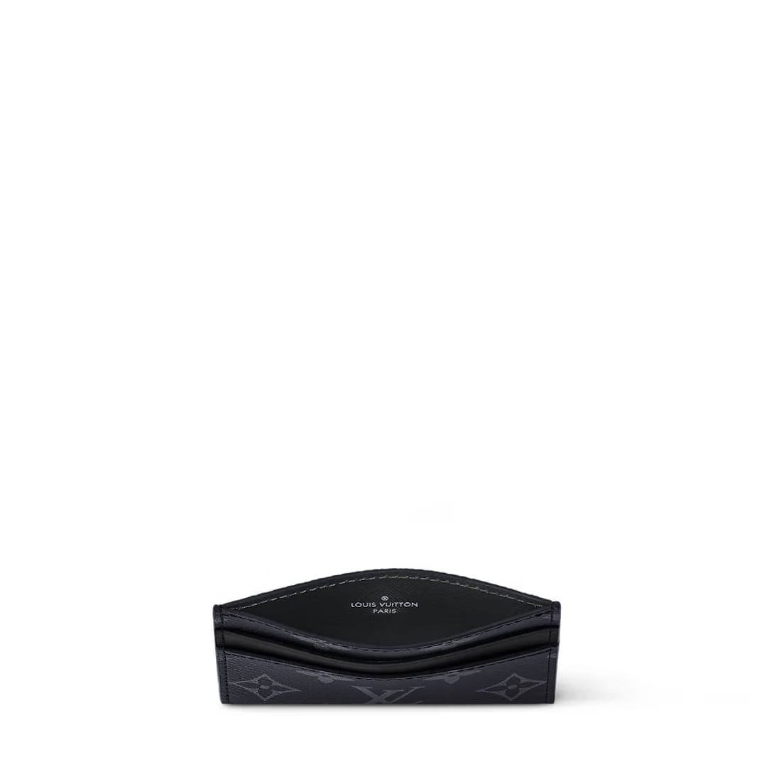 Louis Vuitton M62170 Double Card Holder (Monogram Eclipse)