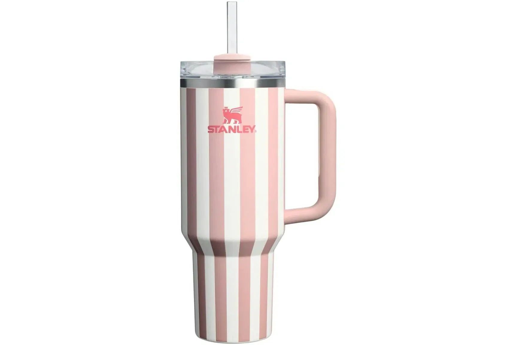 Stanley Flowstate Quencher 40oz Tumbler Peach Whip Cabana Gloss