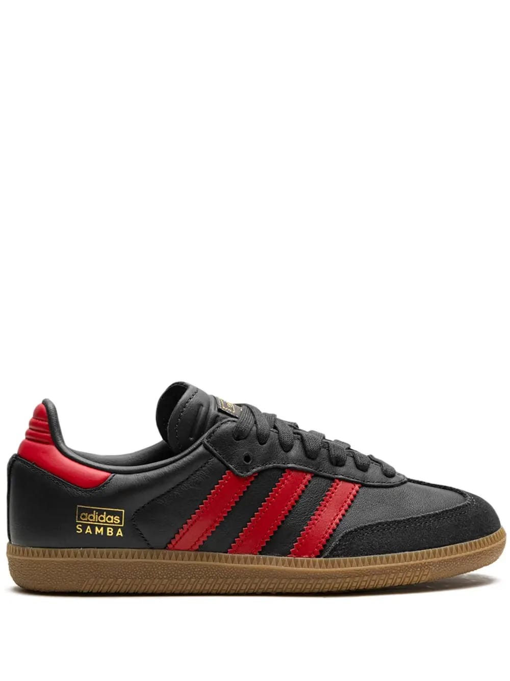 Samba OG "Carbon/Better Scarlet" sneakers