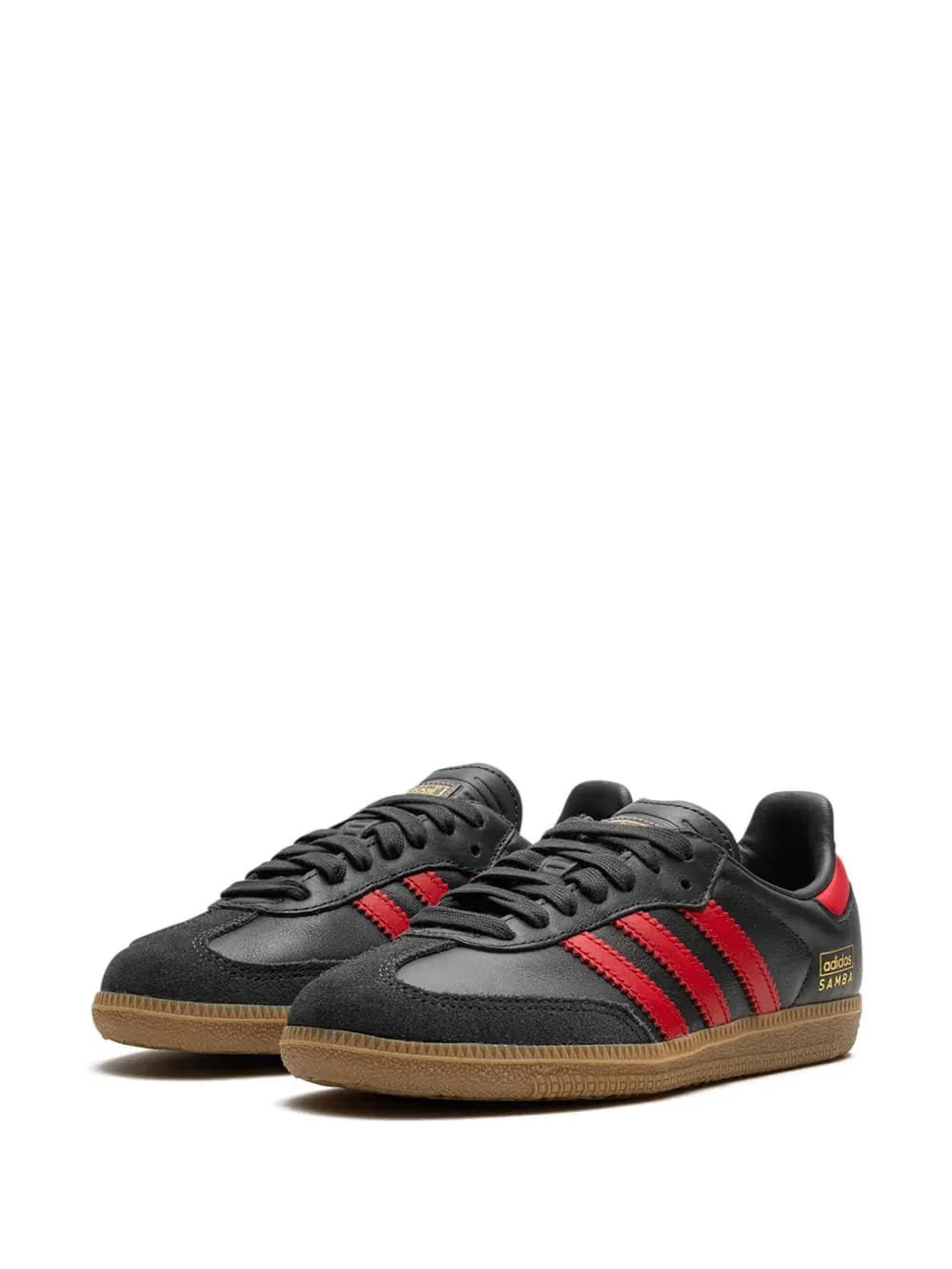 Samba OG "Carbon/Better Scarlet" sneakers