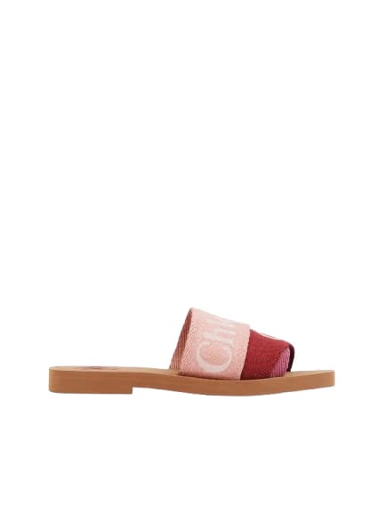 Chloé Woody mule (Dawn Rose)