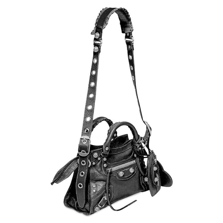 Balenciaga Neo Cagole XS Handbag Optic White