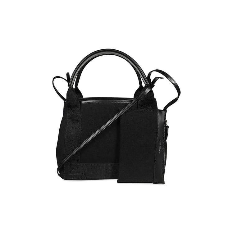 Balenciaga Cabas XS Handbag Black/Fluorescent Green