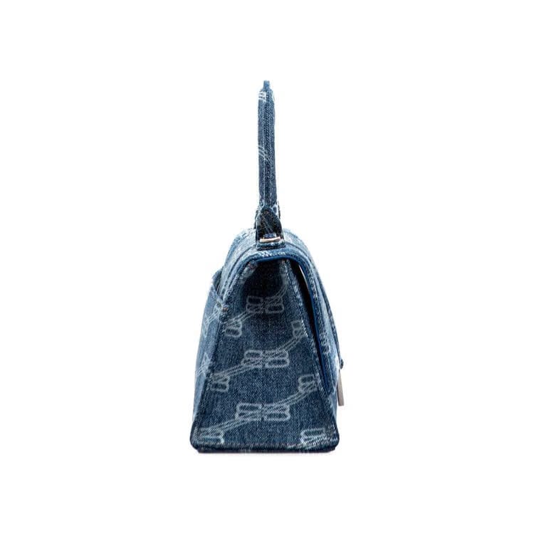 Balenciaga Hourglass Small Handbag Blue