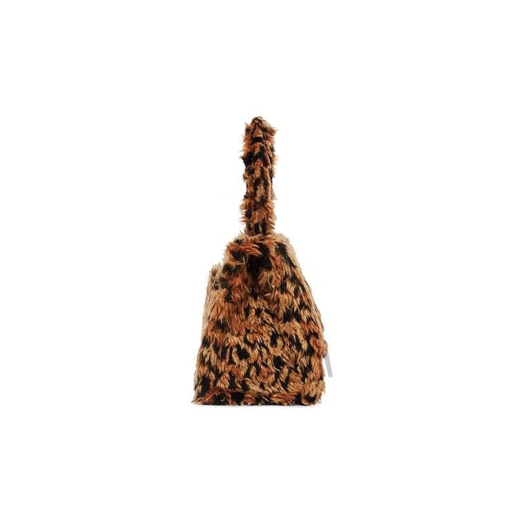 Balenciaga Hourglass Small Handbag With Strap Beige/Brown