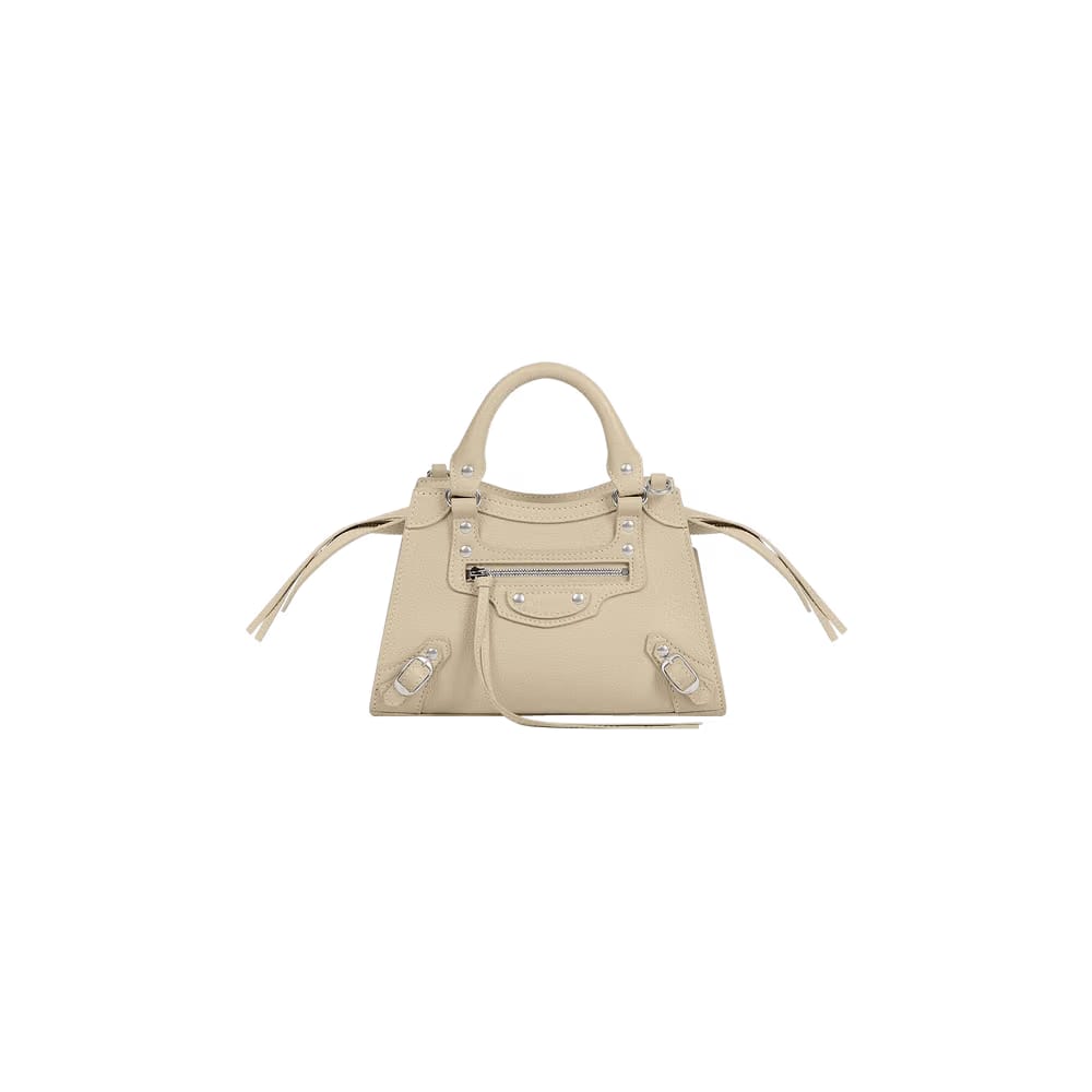 Balenciaga Neo Classic Mini Handbag Cuir Camel