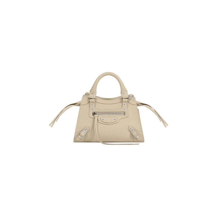 Balenciaga Neo Classic Mini Handbag Cuir Camel