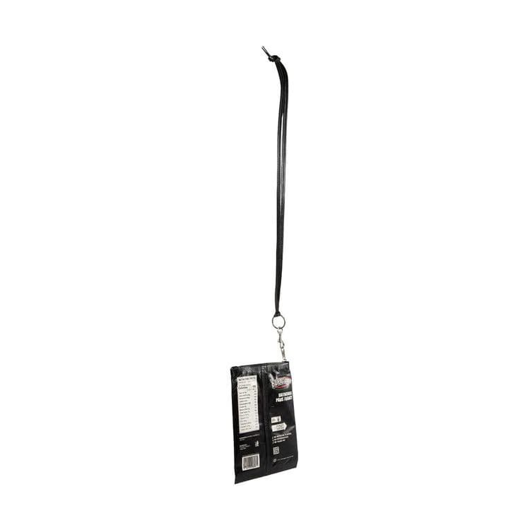 Balenciaga Chips Phone Holder Pouch Black