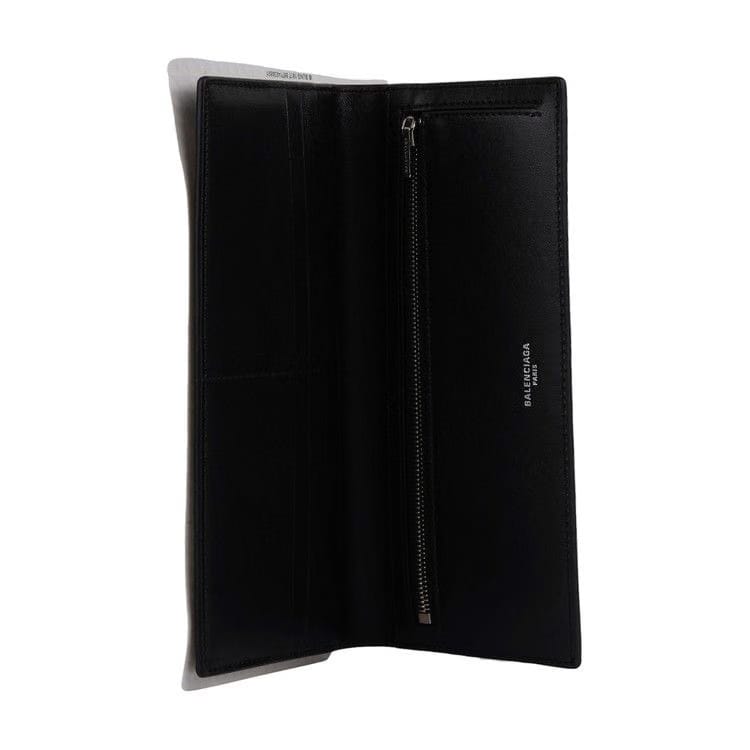 Balenciaga Passport Long Wallet 1 Ticket Black