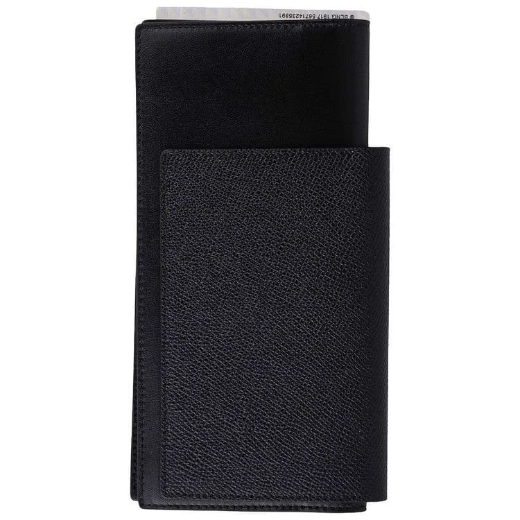 Balenciaga Passport Long Wallet 1 Ticket Black