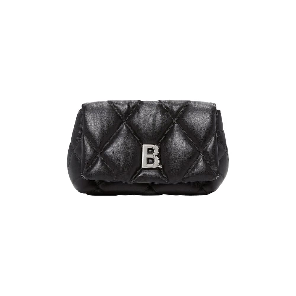 Balenciaga Touch M Puffy Clutch Black