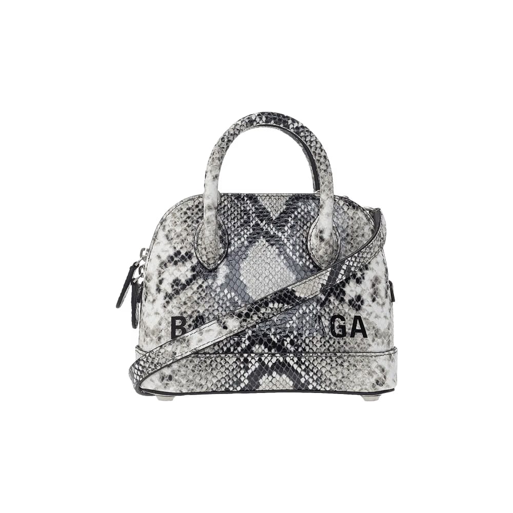 Balenciaga Ville Top Handle Bag Black/White