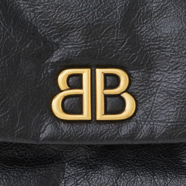 Balenciaga Monaco Clutch Black