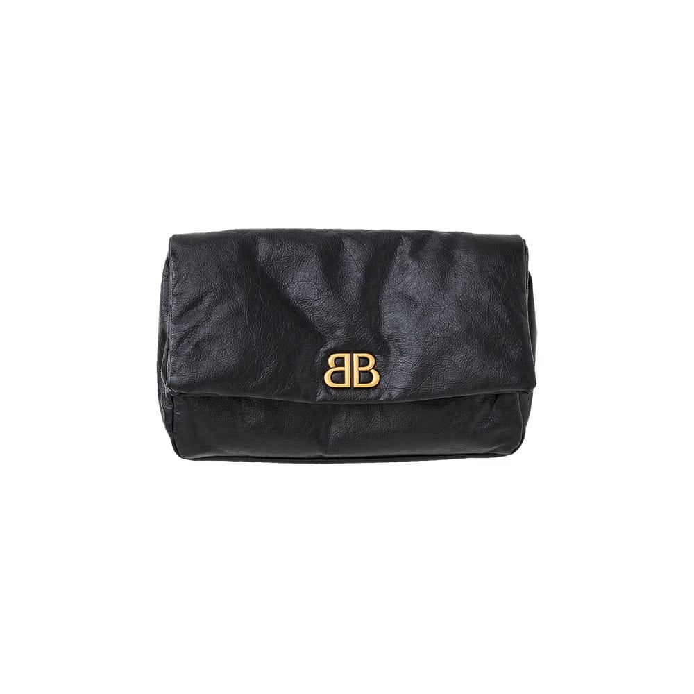 Balenciaga Monaco Clutch Black
