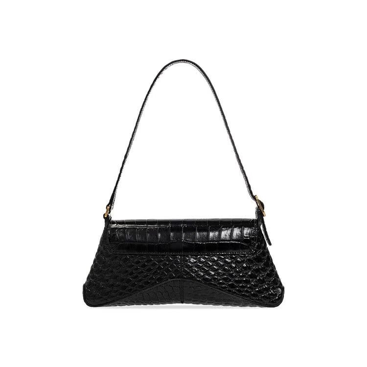 Balenciaga Flap Stret Bag Black