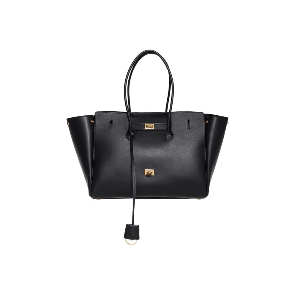 Balenciaga Bel Air Medium Carry All Bag Black