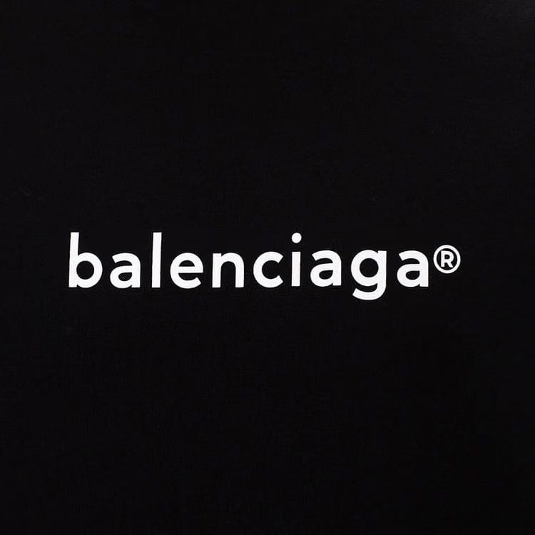 Balenciaga New Copyright T-Shirt Black/White
