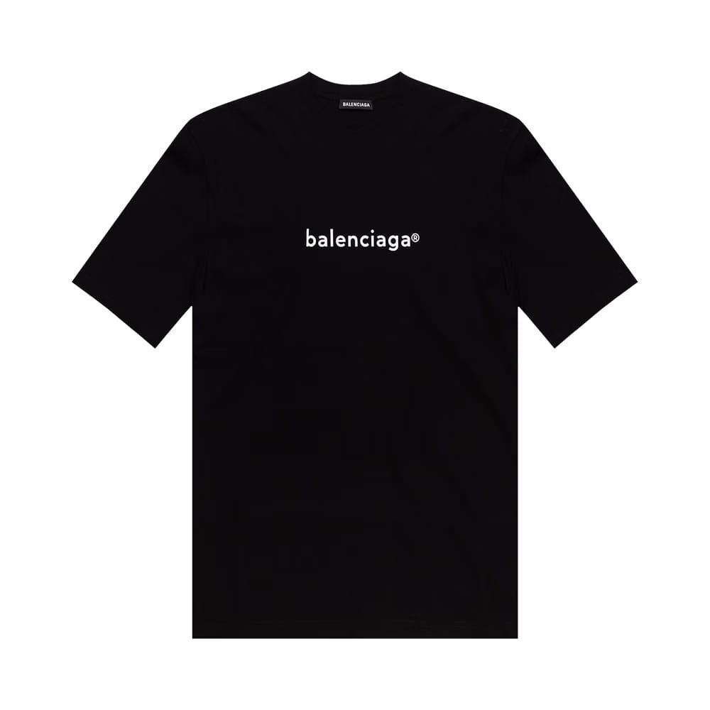 Balenciaga New Copyright T-Shirt Black/White