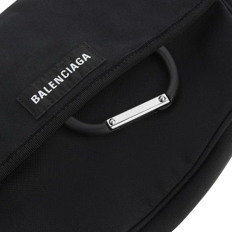 Balenciaga Explorer Flap Messenger Bag Black
